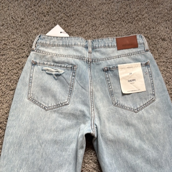 Hidden Happi Jeans Destructed Frayed Hem Flare - Picture 14 of 14